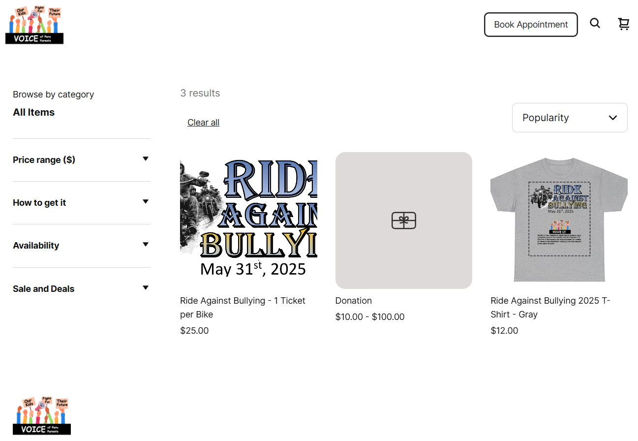 Web Store Screenshot