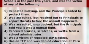 If Your Child was a victim